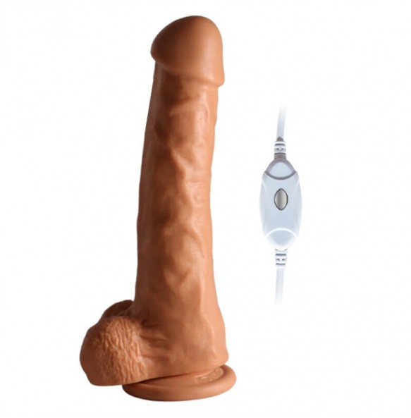 JEUSN - Electric Desire Version Vibrating Dildo (USB Power Supply - L:20cm - D:3.8cm)